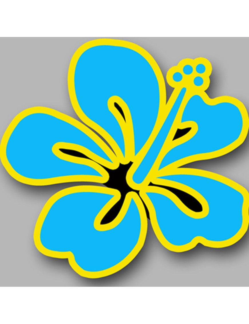 Repère fleur 9 - 10cm - Sticker/autocollant