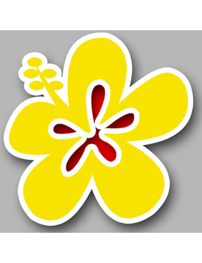 Repère fleur 18 - 10cm - Sticker/autocollant Repère fleur 18 - 10cm - Sticker/autocollant