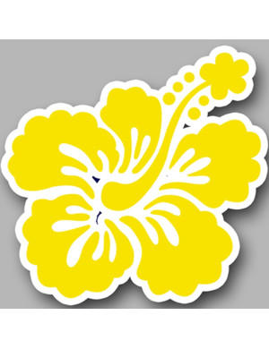 Repère fleur 28 - 10cm - Sticker/autocollant
