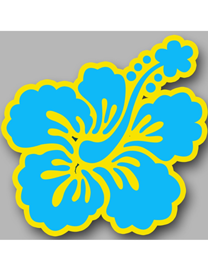 Repère fleur 29 - 10cm - Sticker/autocollant