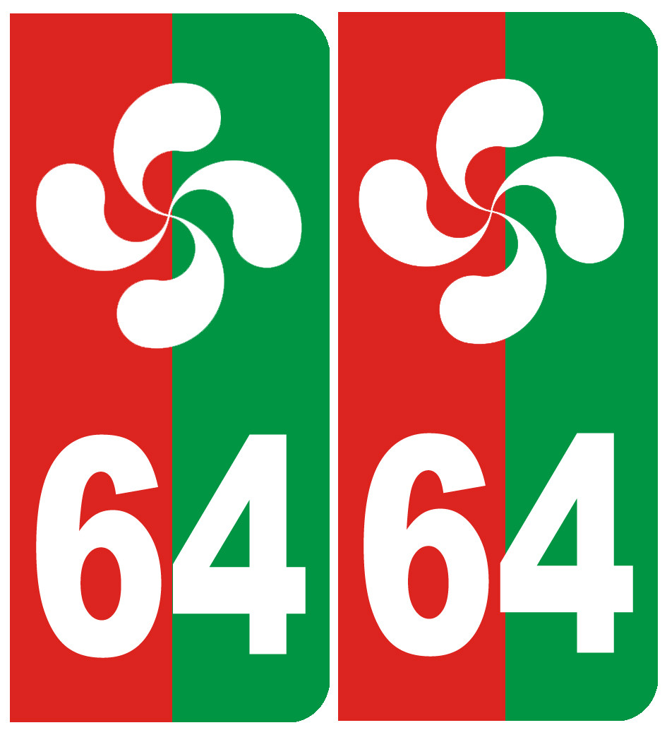 immatriculation basque Euskadi - Sticker/autocollant
