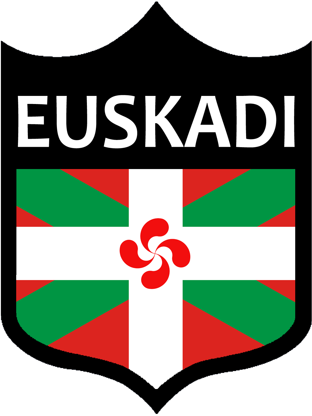 Blason Basque Euskadi (15x11.2cm) - Sticker/autocollant