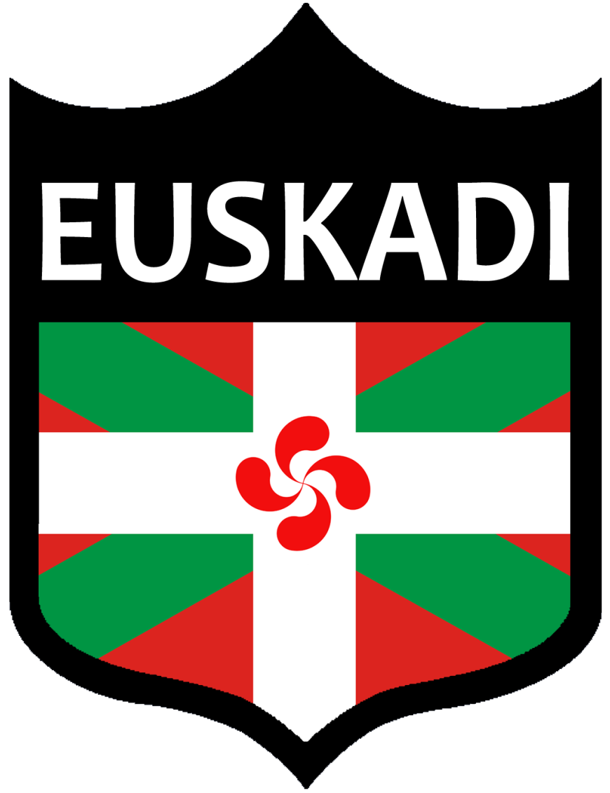 Blason Basque Euskadi (10x7.5cm) - Sticker/autocollant