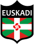 Blason Basque Euskadi (10x7.5cm) - Sticker/autocollant