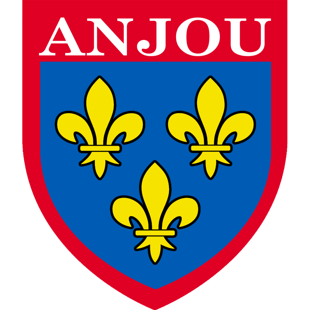 Anjou - 20x17cm - Sticker/autocollant