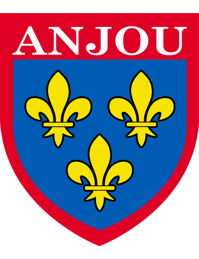 Anjou - 20x17cm - Sticker/autocollant Anjou - 20x17cm - Sticker/autocollant
