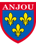 Anjou - 10x8.5cm - Sticker/autocollant