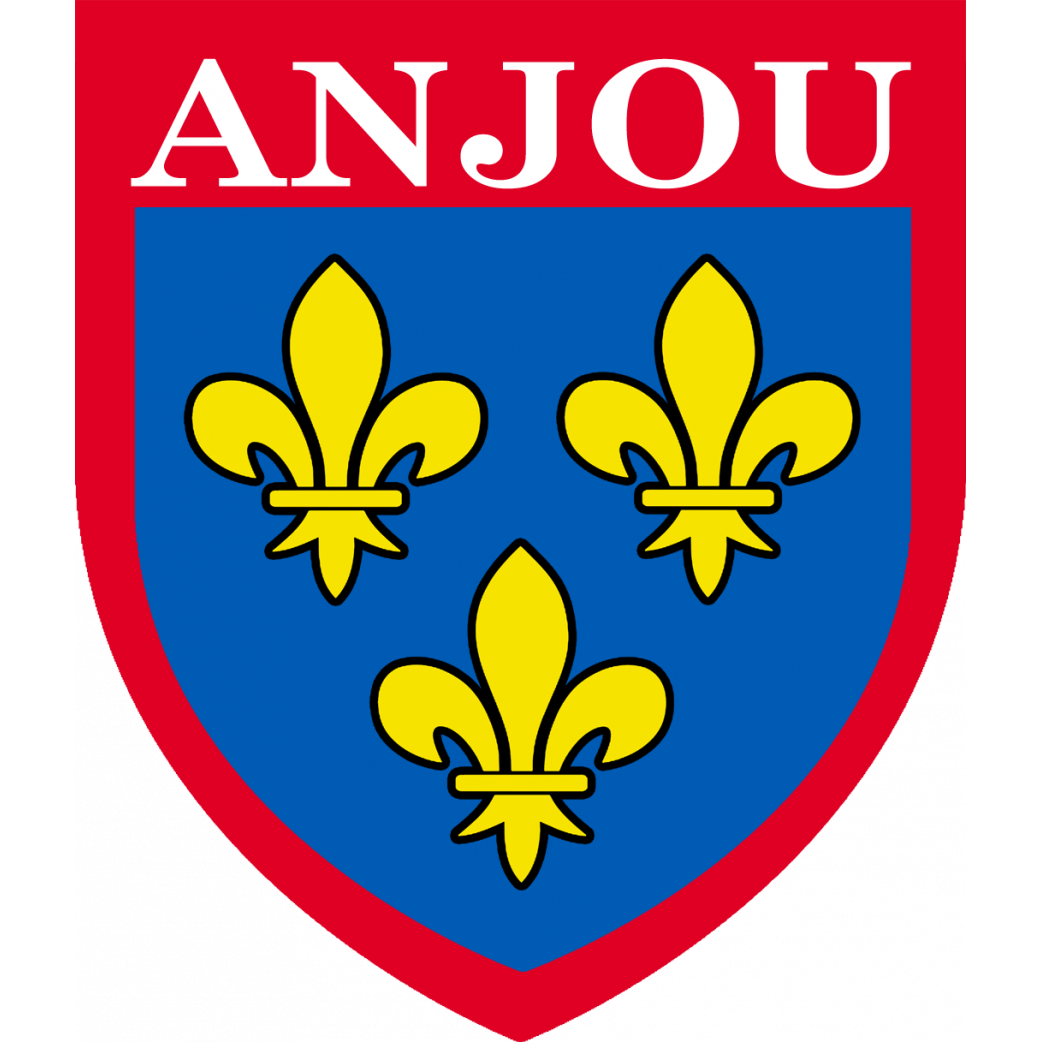 Anjou - 5x4.2cm - Sticker/autocollant