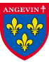 Angevin - 29x25cm - Sticker/autocollant