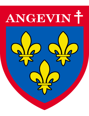 Angevin - 20x17cm - Sticker/autocollant