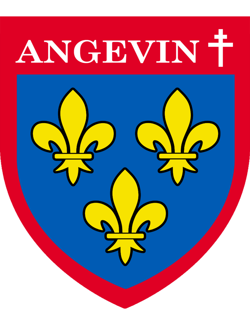 Angevin - 20x17cm - Sticker/autocollant