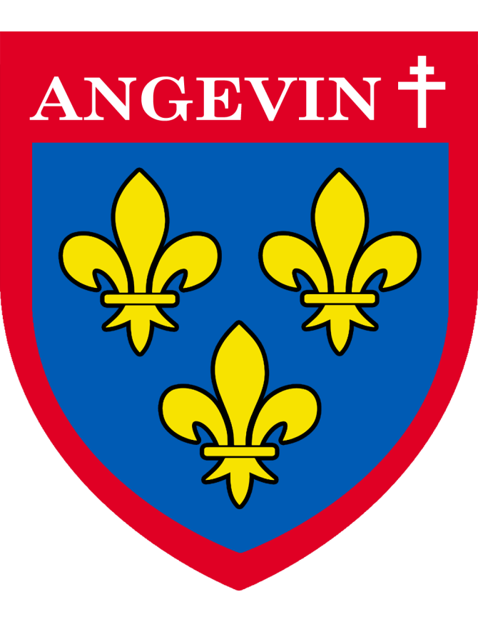 Angevin - 20x17cm - Sticker/autocollant Angevin - 20x17cm - Sticker/autocollant