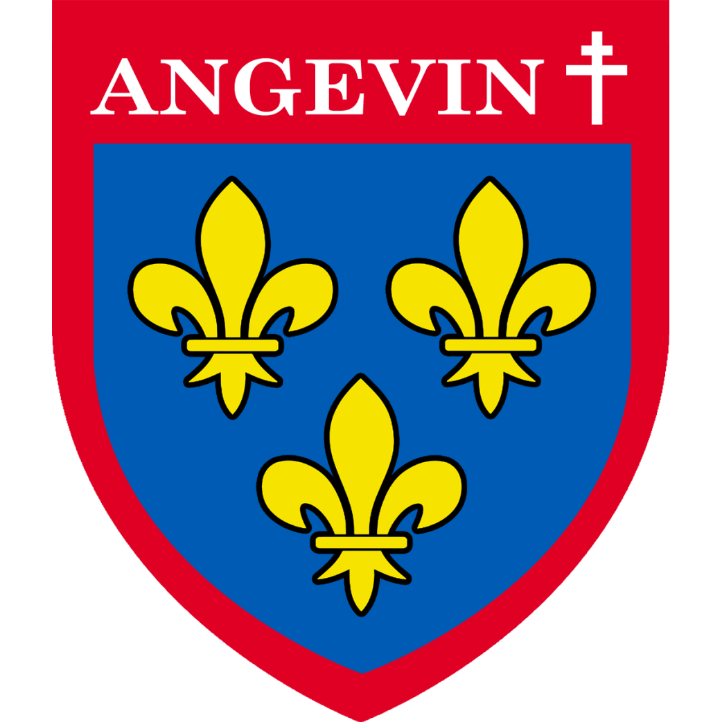 Angevin - 15x13cm - Sticker/autocollant