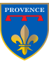 Blason de la Provence - 15x13cm - Sticker/autocollant