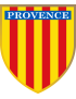 Drapeau de la Provence - 20x17cm - Sticker/autocollant