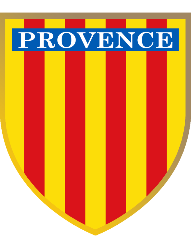 Drapeau de la Provence - 29x24.8cm - Sticker/autocollant Drapeau de la Provence - 29x24.8cm - Sticker/autocollant