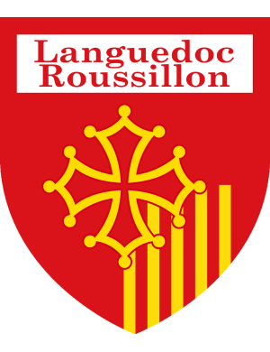 Languedoc-Roussillon - 10x8.5cm - Sticker/autocollant
