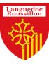 Languedoc-Roussillon - 10x8.5cm - Sticker/autocollant