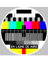 EN LIGNE DE MIRE - 20x20cm - Sticker/autocollant