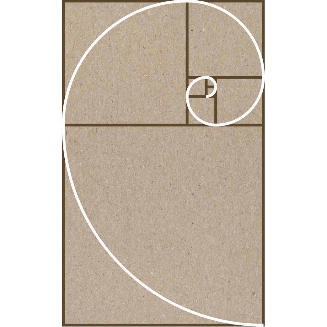 Le nombre d'or - 30x18.5cm - Sticker/autocollant