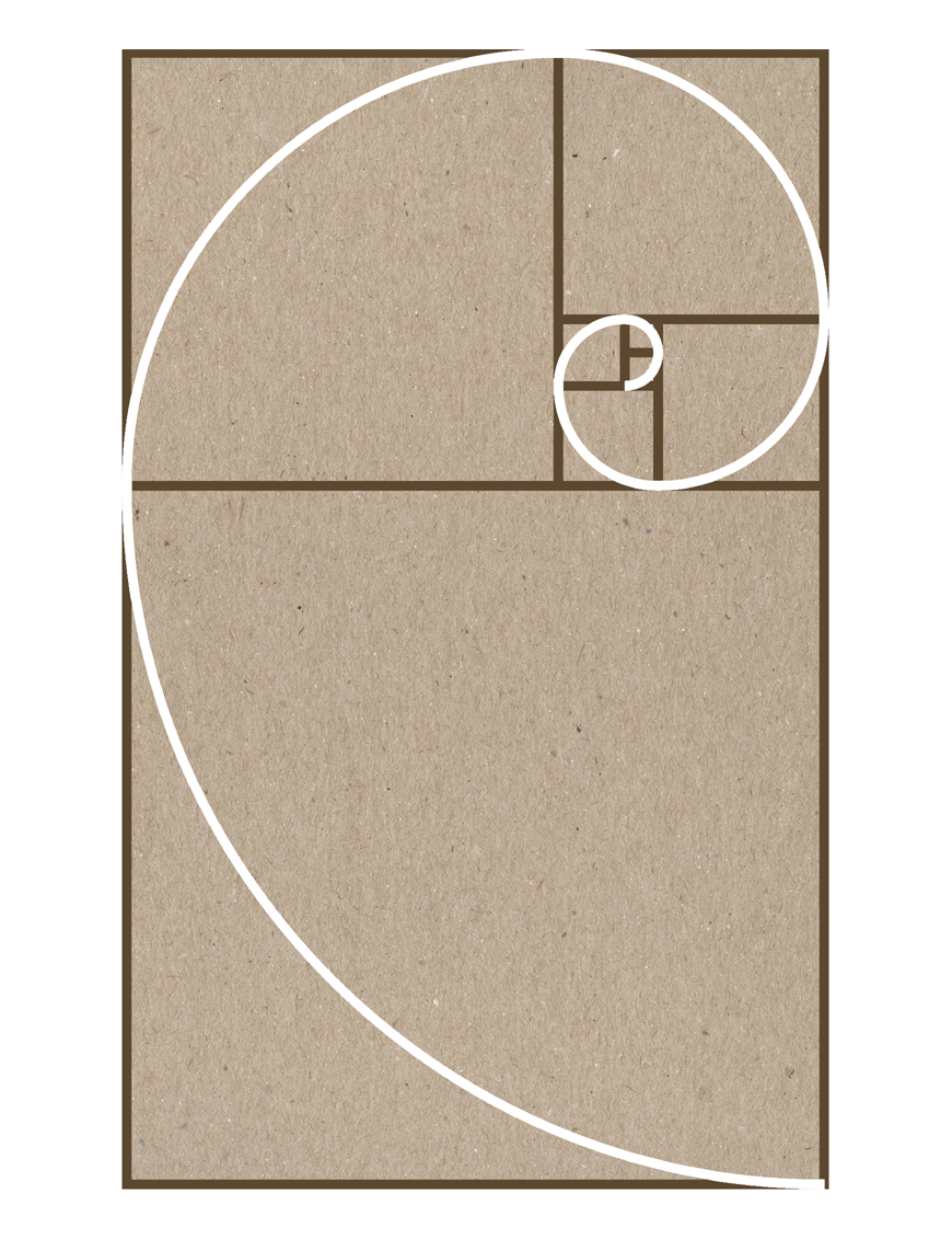 Le nombre d'or - 15x9.3cm - Sticker/autocollant