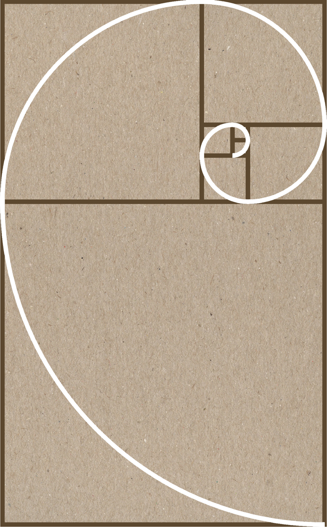 Le nombre d'or - 15x9.3cm - Sticker/autocollant