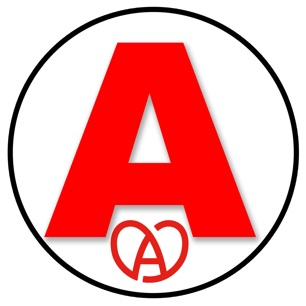 A Alsacien rouge - 15cm - Sticker/autocollant