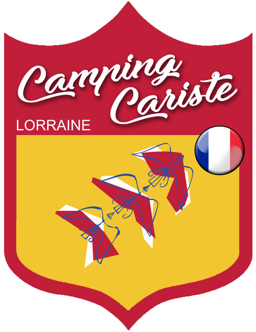 Campingcariste Lorraine - 20x15cm - Sticker/autocollant