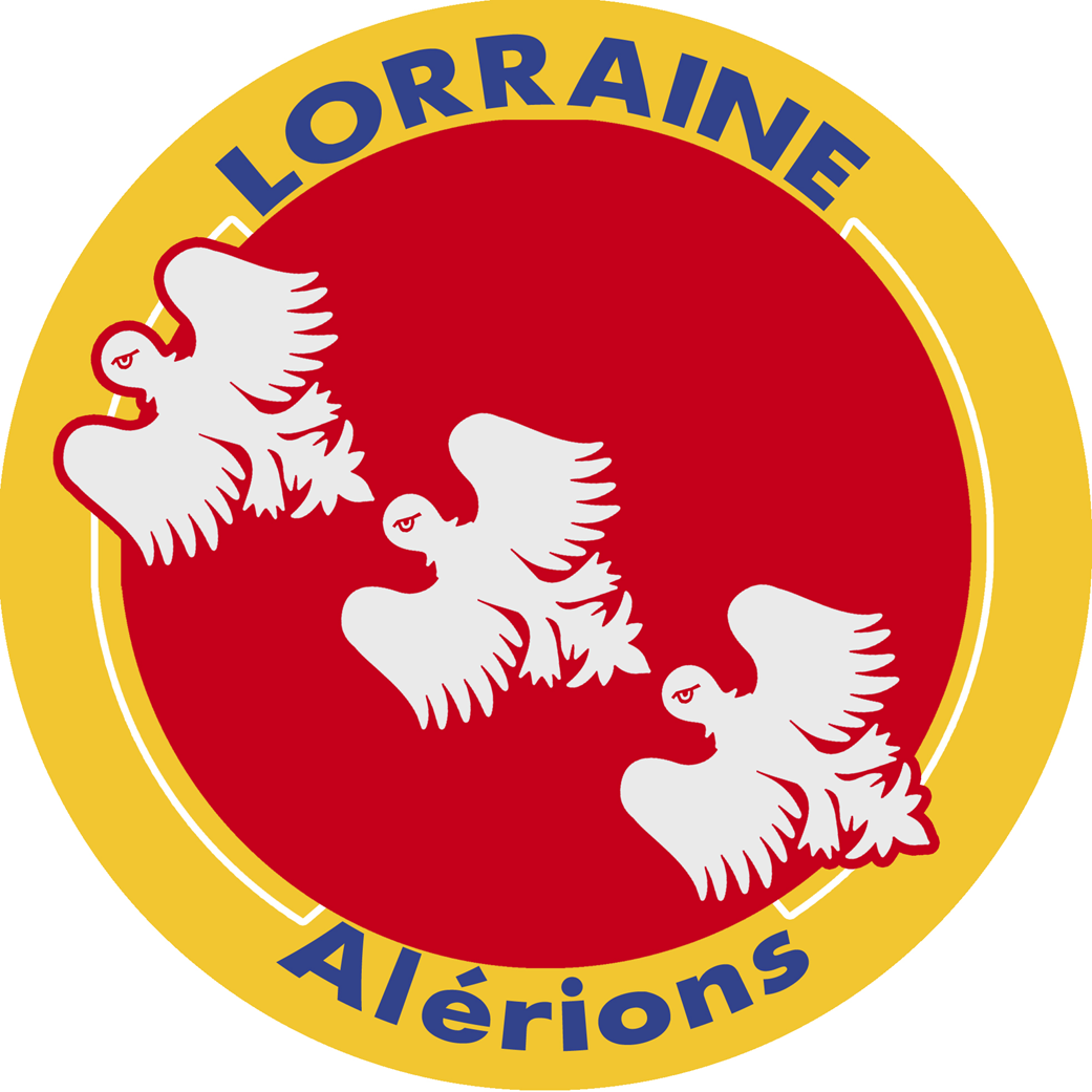 Alérions Lorraine - 10x10cm - Sticker/autocollant