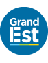 Grand Est - 10x10cm - Sticker/autocollant