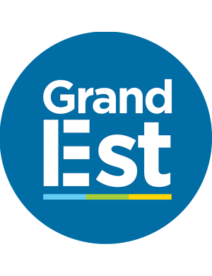 Grand Est - 5x5cm - Sticker/autocollant