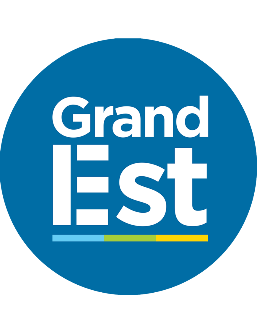 Grand Est - 5x5cm - Sticker/autocollant