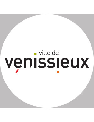 Vénissieux (5x5cm) - Sticker/autocollant