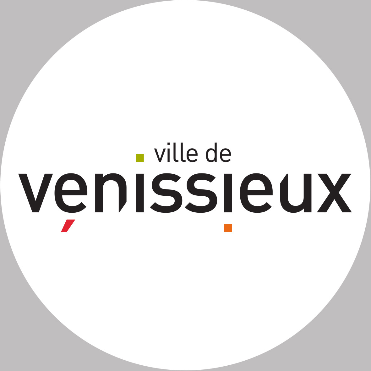 Vénissieux (15x15cm) - Sticker/autocollant