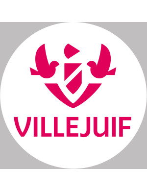 Villejuif (20x20cm) - Sticker/autocollant