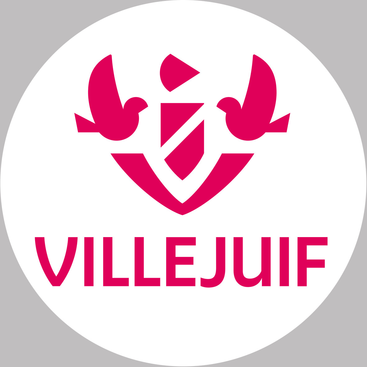 Villejuif (20x20cm) - Sticker/autocollant