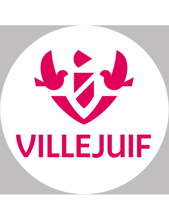 Villejuif (10x10cm) - Sticker/autocollant