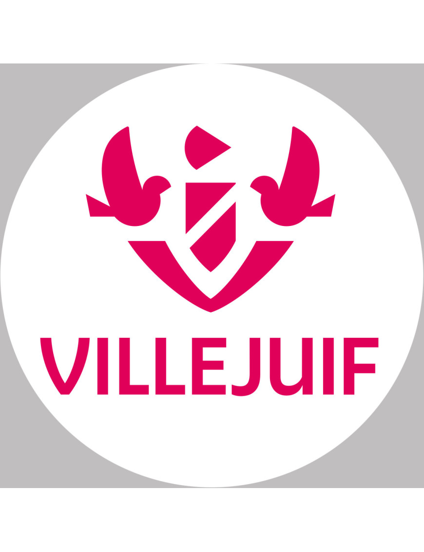 Villejuif (5x5cm) - Sticker/autocollant