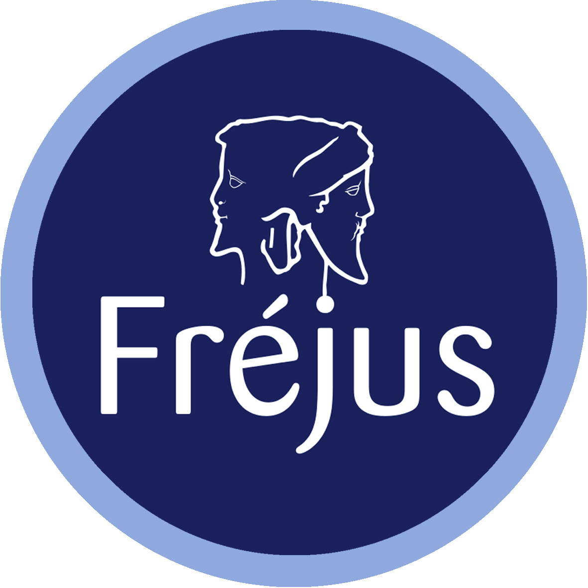 Fréjus (10x10cm) - Sticker/autocollant