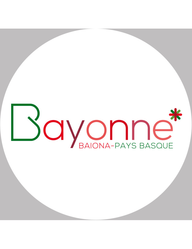 Bayonne (5x5cm) - Sticker/autocollant Bayonne (5x5cm) - Sticker/autocollant