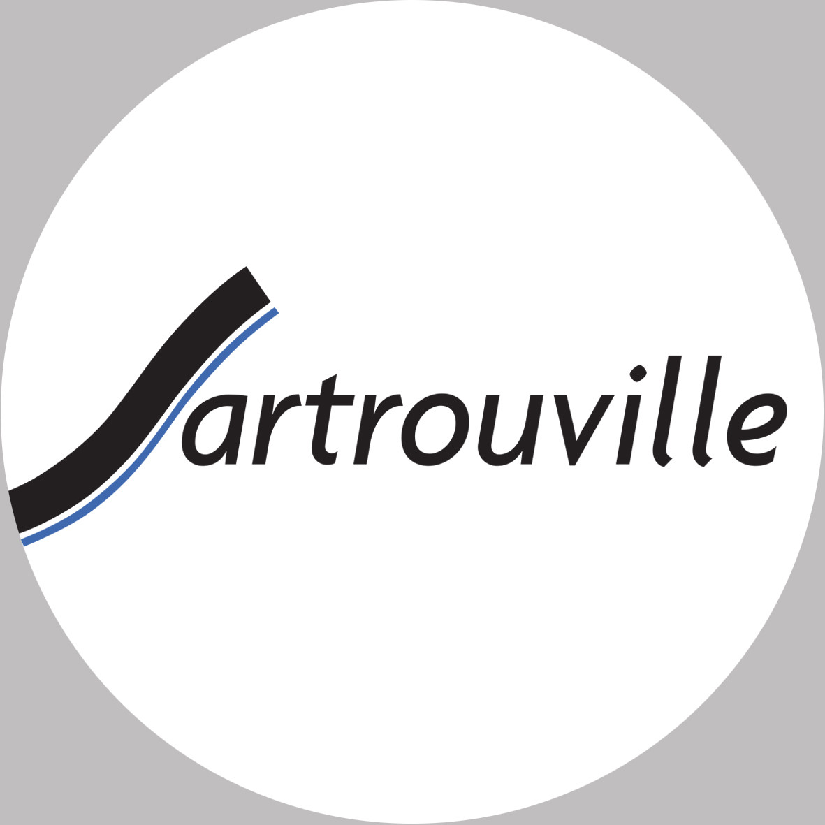Sartrouville (20x20cm) - Sticker/autocollant