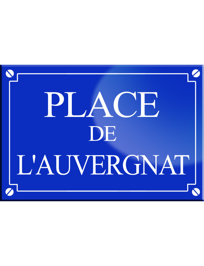 Place de l'Auvergnat - 20x13,2 cm - Sticker/autocollant Place de l'Auvergnat - 20x13,2 cm - Sticker/autocollant