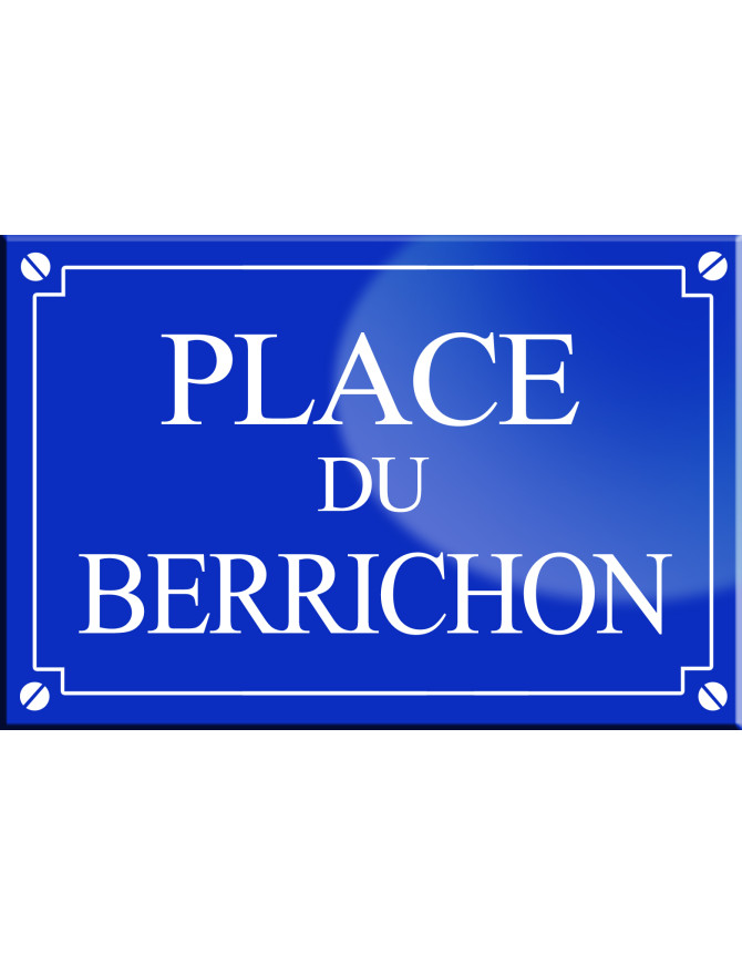 Place de du Berrichon- 20x13,2 cm - Sticker/autocollant Place de du Berrichon- 20x13,2 cm - Sticker/autocollant