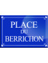 Place de du Berrichon- 20x13,2 cm - Sticker/autocollant