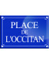 Place de l'Occitan - 20x13,2 cm - Sticker/autocollant