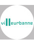 Villeurbanne (5x5cm) - Sticker/autocollant
