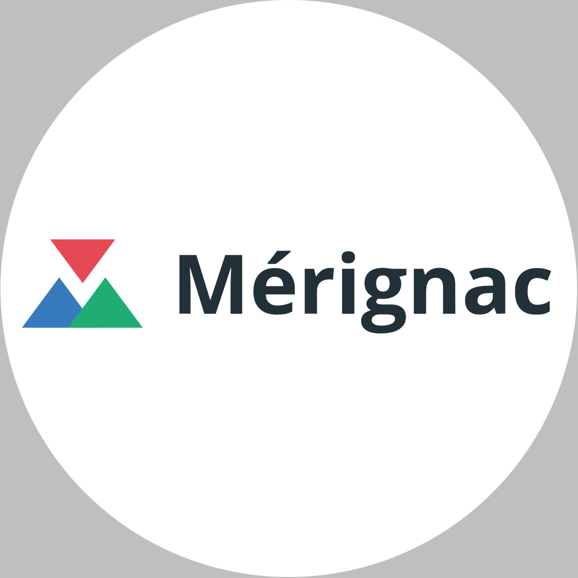 Mérignac (20x20cm) - Sticker/autocollant