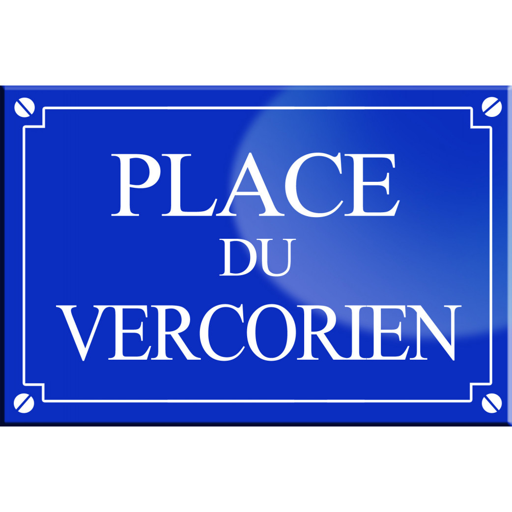 Place du Vercorien - 20x13,2 cm - Sticker/autocollant