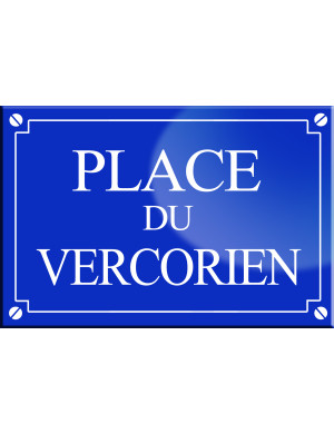 Place du Vercorien - 20x13,2 cm - Sticker/autocollant