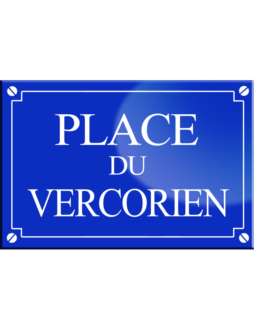 Place du Vercorien - 20x13,2 cm - Sticker/autocollant